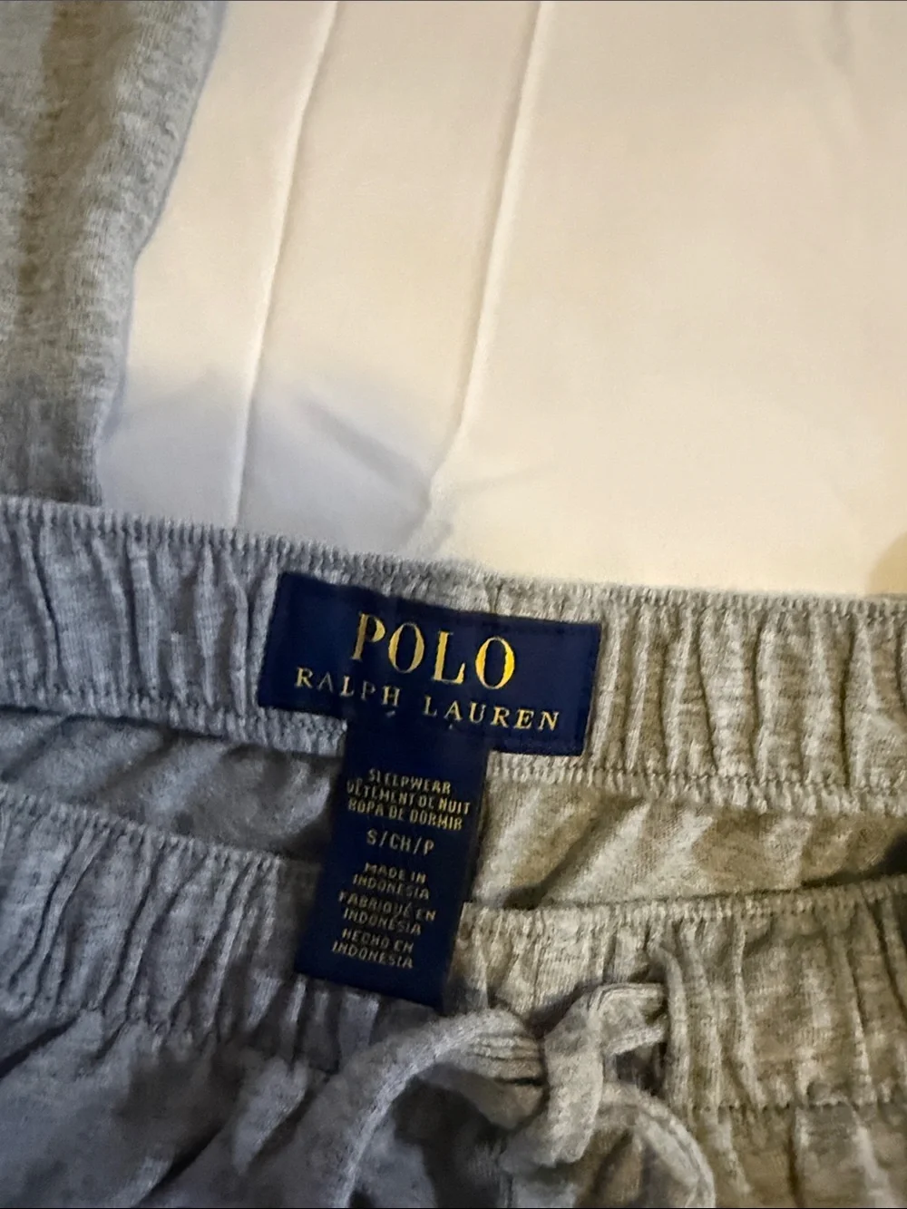 Polo by Ralph Lauren Gray Sweatpants with Blue Pony